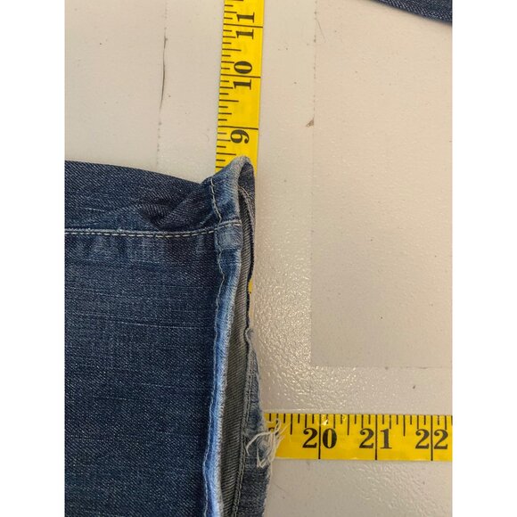 Guess Womens Boot Cut Jeans Size 27 Blue Distressed Denim - Picture 12 of 12